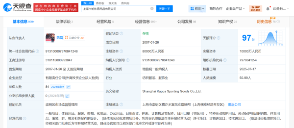 股票配资门户在线阅读 Kappa中国关联公司增资至8亿元