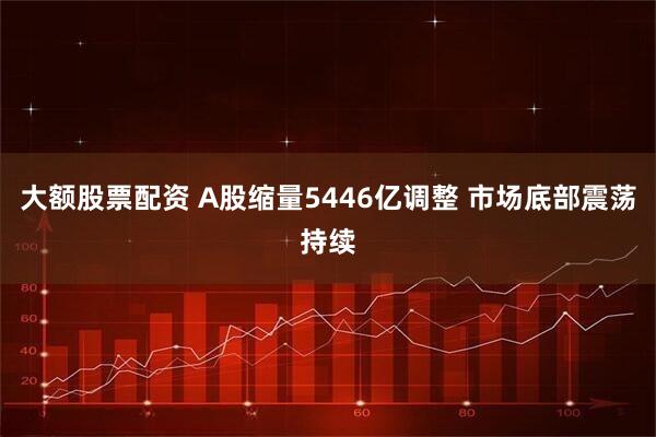 大额股票配资 A股缩量5446亿调整 市场底部震荡持续